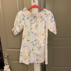 Zara off shoulder floral dress